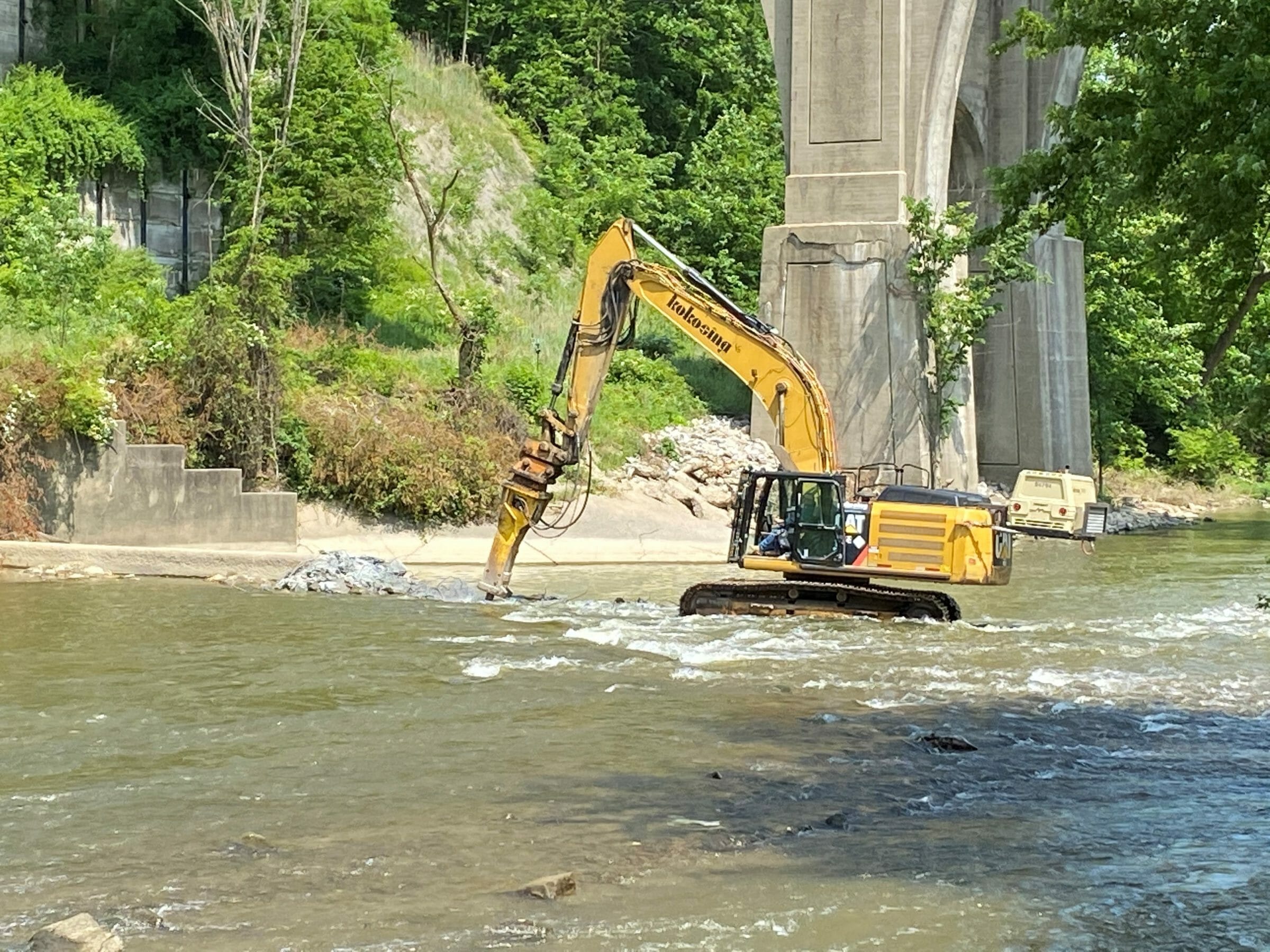 Brecksville Dam Removal Kokosing